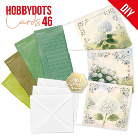 Hobbydots Cards 46 - White Hydrangea