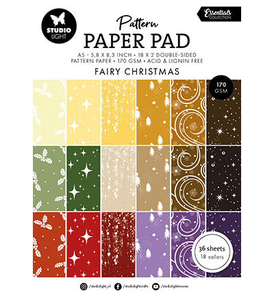 SL-ES-PPP342 - Pattern Paper Pad Fairy Christmas Essentials nr.342