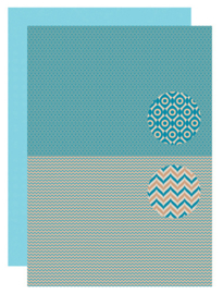 Background sheet - Men-things - Zigzag neva090