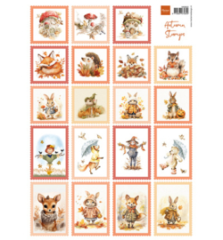 VK9652 - Knipvel A4, Autumn Stamps
