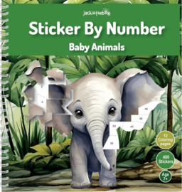 Sticker By Number - Kids - Baby Animals18022