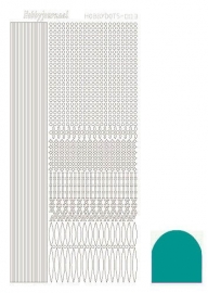 STDM03I Hobbydots sticker - Mirror Emerald