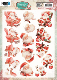 3D Cutting Sheets - Berries Beauties -Nostalgic Noel - Nostalgic Santa CD12223