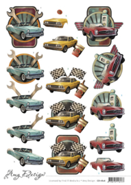3D Cutting Sheet - Amy Design - Cars  CD11826