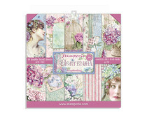 Stamperia Hortensia 8x8 Inch Paper Pack (SBBS15)