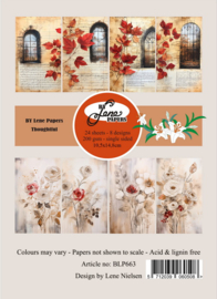 By Lene Paper Pad A6 Thoughtful BLP663