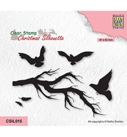 CSIL015 - Branch with birds
