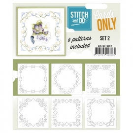 Stitch & Do - Cards only - set 2