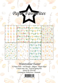 Paper Favourites A5 Watercolour Easter  PFA168