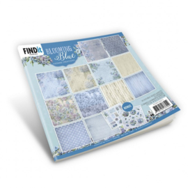 Paperpack - Yvonne Creations - Blooming Blue - Design YCPP10071