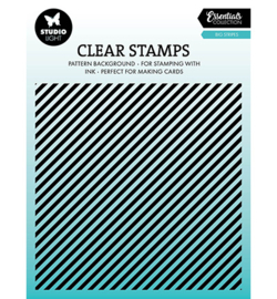 SL-ES-STAMP629 - Big stripes Essentials nr.629 (1pc / 138x138x3mm)