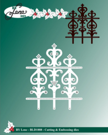 By Lene Metal Dies Ornamental Gate (BLD1888)