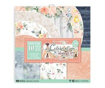 Stamperia Celebration 8x8 Inch Paper Pack (SBBS37)