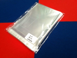 Transparante zakjes, 128x165mm. 50st.
