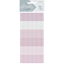 Card Deco Essentials - Adhesive Stones - Pink CDEAS003