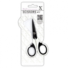 XCU 255200 4.5 INCH MICRO CRAFT SCISSORS WITH SOFT GRIP (NON-STICK)