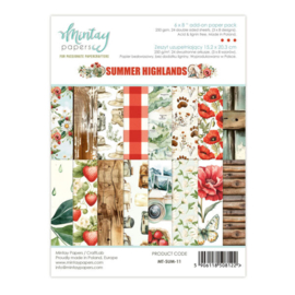 Mintay - Summer Highlands - 6x8 Inch Add-On Paper Pad MT-SUM-11