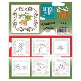 Stitch & Do - Cards only - set 7