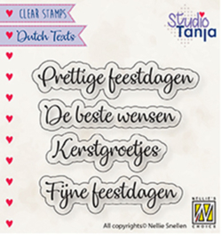 DTCS025 - Dutch texts, Prettige Feestdagen etc.