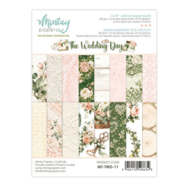 Mintay The Wedding Day 6x8 Inch AddOn Paper Pad (MT-TWD-11)