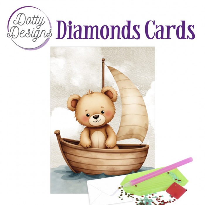 Dotty Designs Diamond Cards - Teddy 2  (DDDC1188)