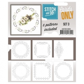Stitch & Do - Cards only - set 3