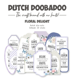 474.007.033 - Floral Delight Dutch die-cuts 22 st.