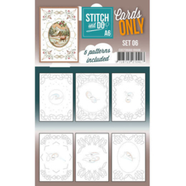 Cards Only Stitch A6 - 006