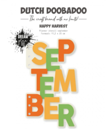 Planner stencil - DDBD - September - A5 470.784.330