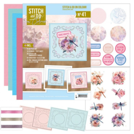 Stitch and DO on Colour 41 - Dragonflies