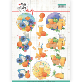 3D Cutting sheet - Jeanine's Art - Well Wishes - Pills and Vitamins   CD11462