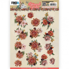 3D Cutting Sheets - Amy Design - Botanical Garden - Colorful Flowers cd11909