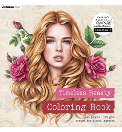 JMA-ES-CB18 - Jenine's Mindful Art Kleurboek – Timeless Beauty Essentials nr. 18