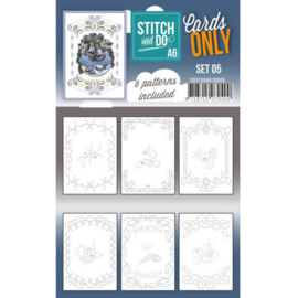 Cards Only Stitch A6 - 005