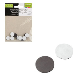1617-102-VNB Magneetjes plakbaar 12mm x 2mm x12 (1617-102)