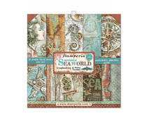 Stamperia Sea World 8x8 Inch Paper Pack (SBBS13)
