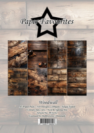 Paper Favourites A5 Woodwall 91984/pfa162