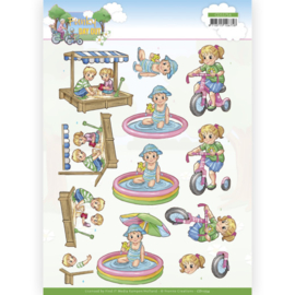 3D Cutting Sheet - Yvonne Creations - Funky Day Out - Playground  CD11754