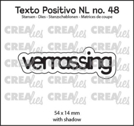 Crealies Texto Positivo verrassing - NL (H) POSNL48 54x14 mm