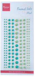 Marianne D Decoration Enamal dots - Mint PL4519 95x210mm