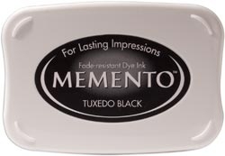 Memento inktkussen Tuxedo black 4900