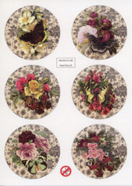 Scenery Parelmoer - WOC - nr22 - Butterflies - Round