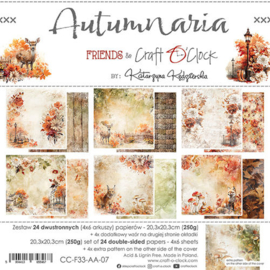 Craft O Clock Paper Pack 20x20 cm Autumnaria CC-F33-AA-07