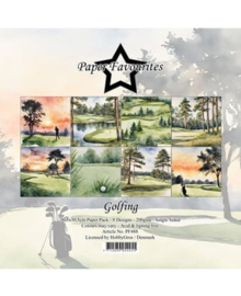 Golfing 12x12 Inch Paper Pack (PF488)