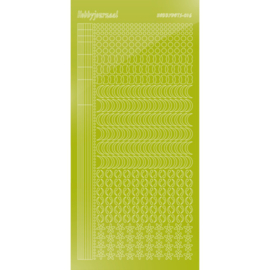 Hobbydots sticker 16 - Mirror Leaf Green  STDM16N