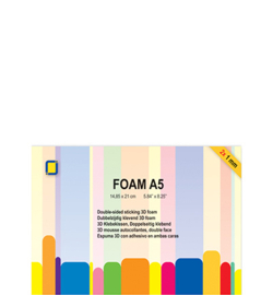 3.3241 - 3D Foam A5, 1mm 2 sheets