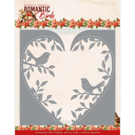 Dies - Berries Beauties - Romantic Birds - Romantic Heart BBD10011