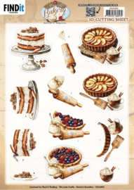 3D Cutting Sheet - Berries Beauties - Homestead Bakery - Pie Bliss CD12455