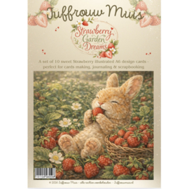 Paperpad Journal Cards - A6 - Strawberry Garden Dreams