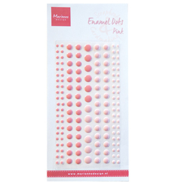 PL4517 - Enamel dots - two pink